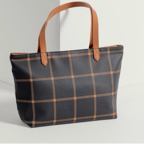 thirty-one Handbags - City Scene Caramel Windowpane Bag purse